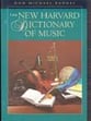 The New Harvard Dictionary of Music book cover